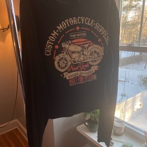 Motorcycle Supply long sleeve t-shirt.